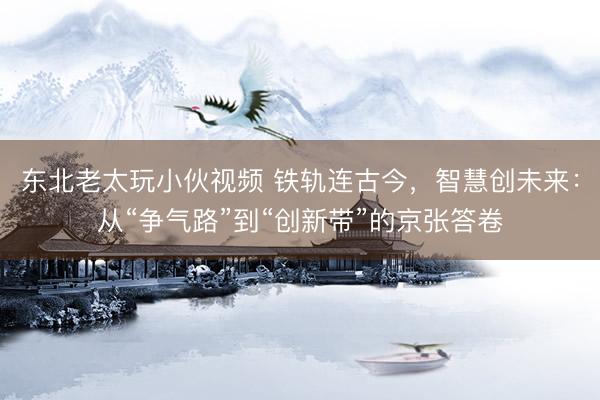 东北老太玩小伙视频 铁轨连古今，智慧创未来：从“争气路”到“创新带”的京张答卷